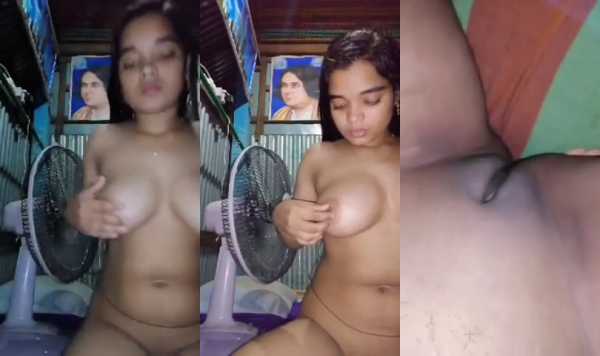 Cute Bengaladeshi Girl Showing her boobs and pussy