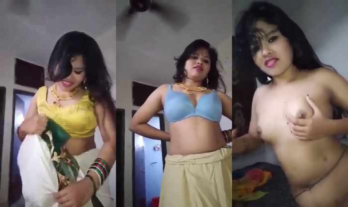 Hot Desi Girl Showing Small Soft Boobs