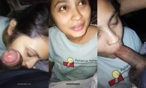 Nepali girl sucking dick slowly