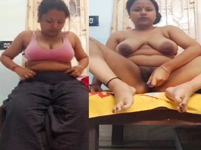 Bengali MILF fingering pussy and taking nude bath 2 clips