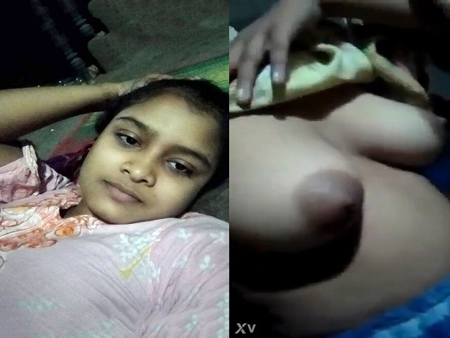 Bengali cute village girl sharp boobs viral MMS