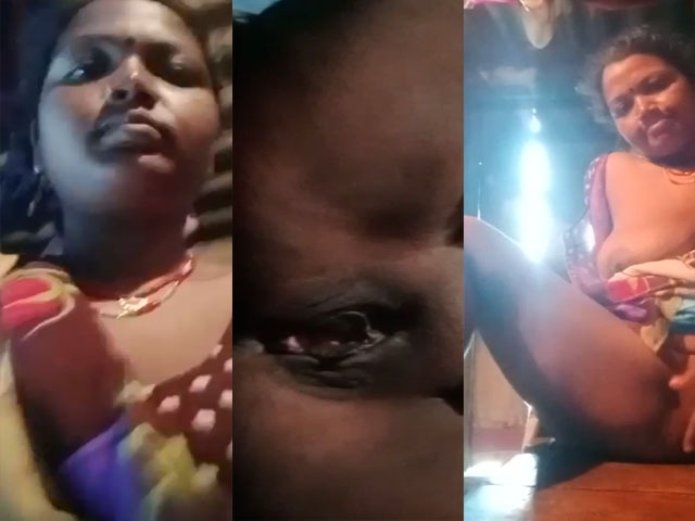 Bihari Desi wife stripping nude on selfie cam