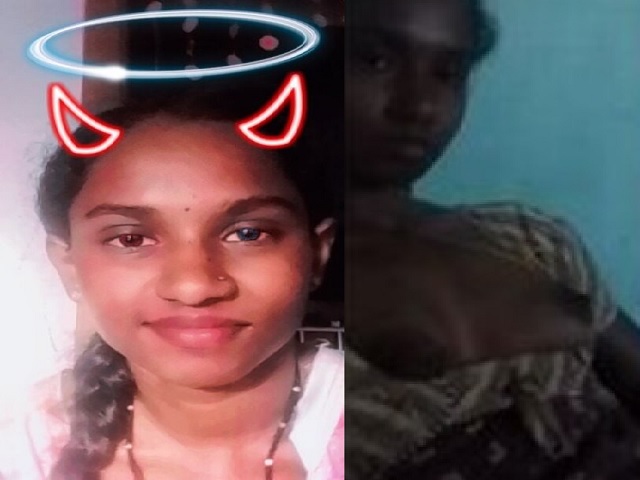 Chennai Tamil girl boobs show viral selfie clip