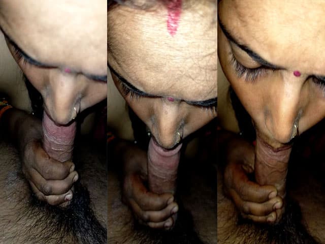 Dehati blowjob POV video leaked online