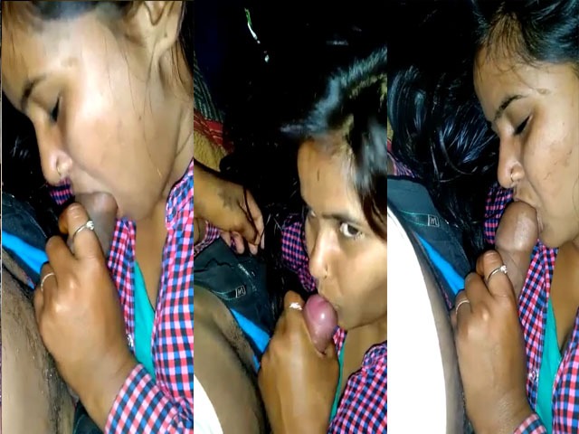 Dehati girl sucking dick like lollypop