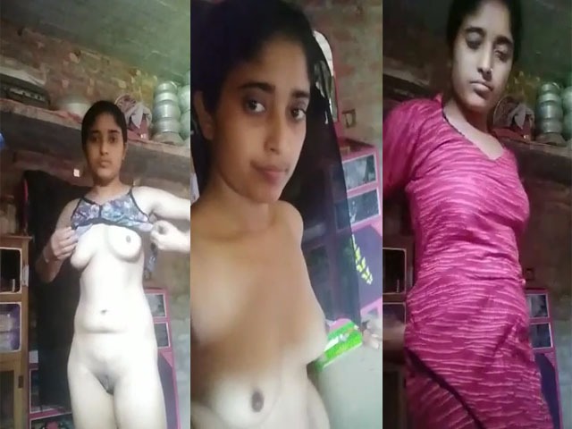 Desi Bangla village Girl Leaked Dressing Video