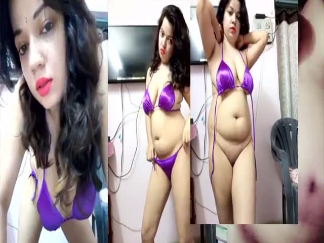 Desi Hot girl stripping nude on cam private show