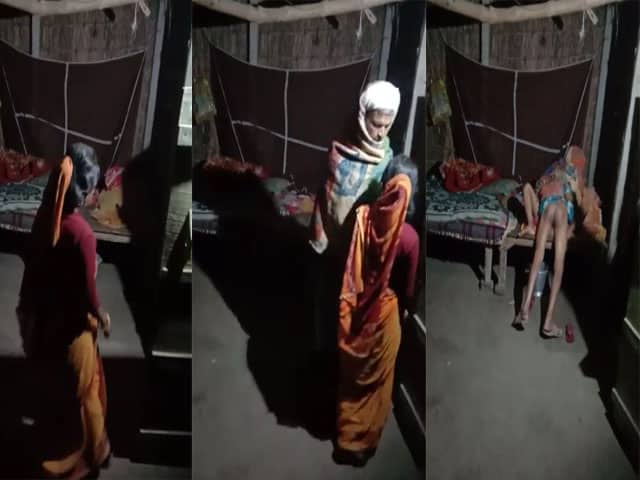 Desi Incest sex scandal cheating wife with her father-in-law