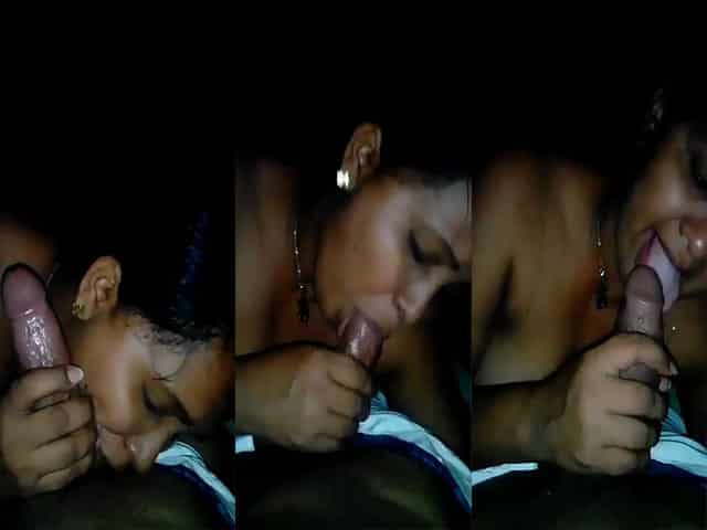 Desi Indian dick licking video goes live