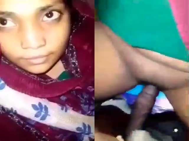 Desi big dick guy fucking shaved pussy