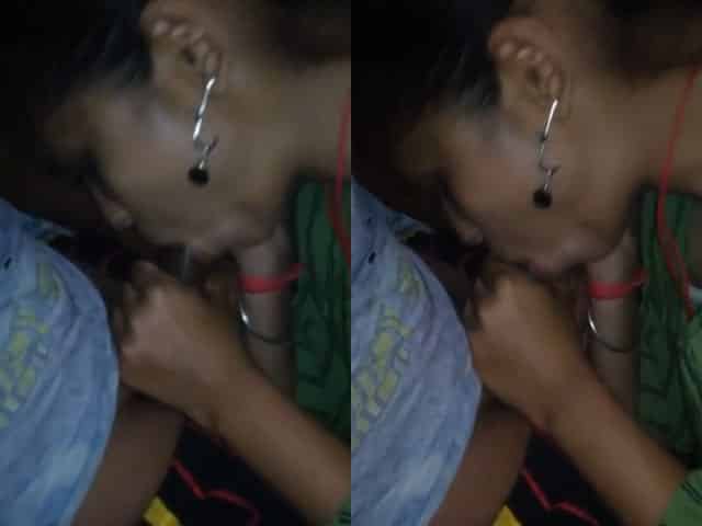 horny sister and bro’s Desi blowjob sex MMS