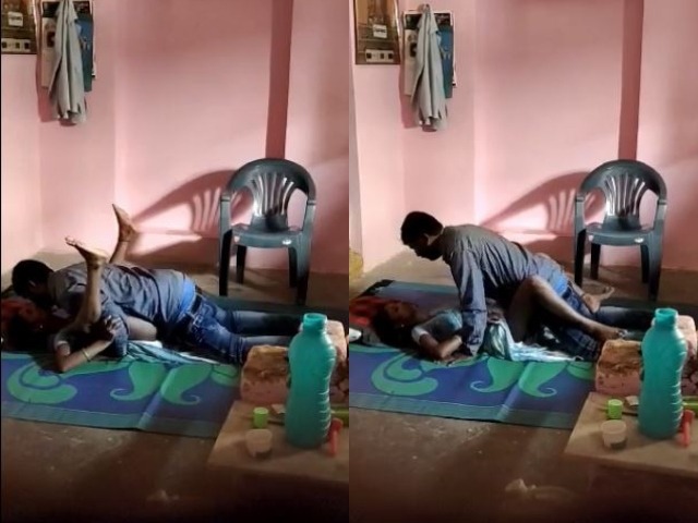 Desi cheating Bhabhi illicit sex with ex-lover