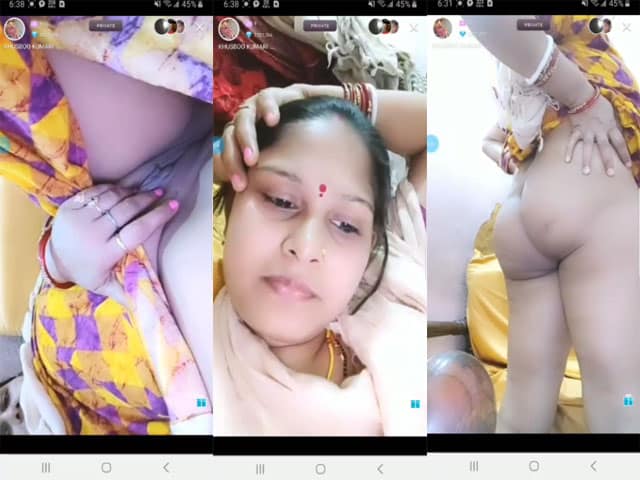 Horny busty Indian Bhabhi livecam sex video