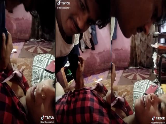 Indian TikTok sex video for the first time