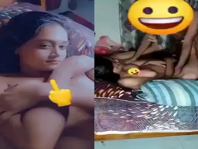 Indian big boobs sister fucking with cousin