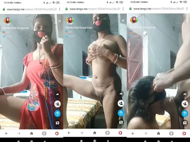 Sexy Indian couple phone sex in missionary style