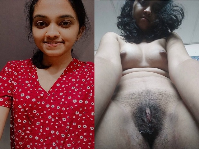 Indian girl fingering hairy pussy viral clip