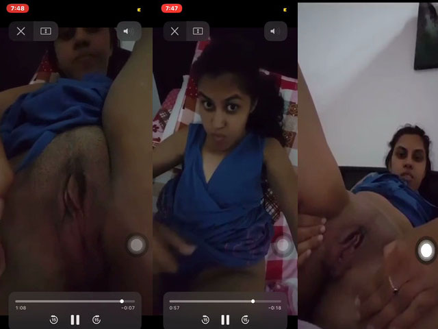 Indian girl showing her beautiful pussy