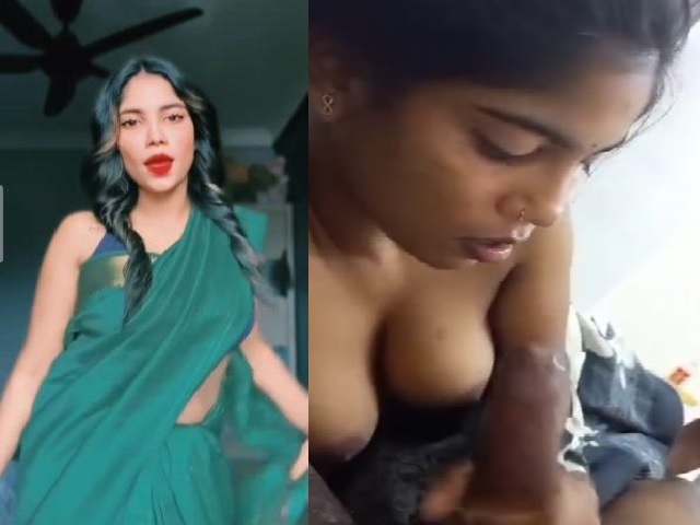 Indian influencer sucking dick and showing boobs viral MMS