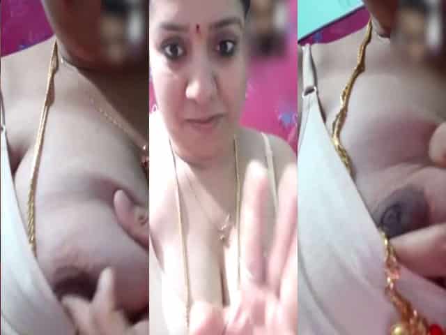 Indian wife WhatsApp video call with her secret lover