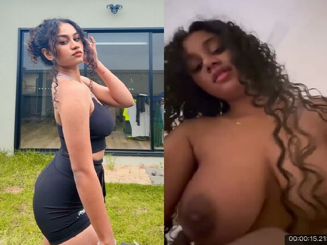 Lankan TikTok lady naked fingering and riding viral videos
