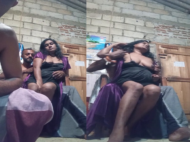 Lankan wife sharing for sex with 2 horny guys
