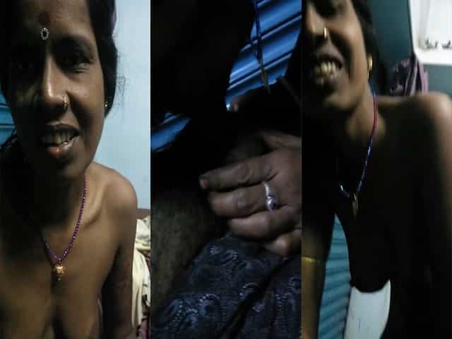 Local Desi maid nude blowjob sex with show owner