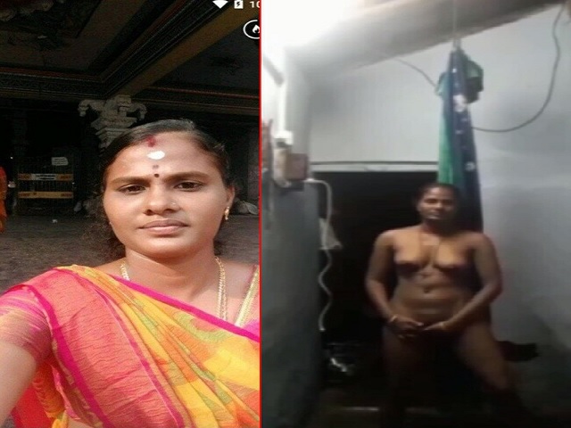 Madurai Tamil aunty video showing nudity viral MMS