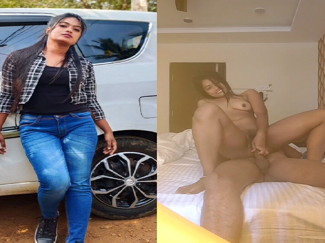 Odial girl reverse cowgirl sex MMS with lover