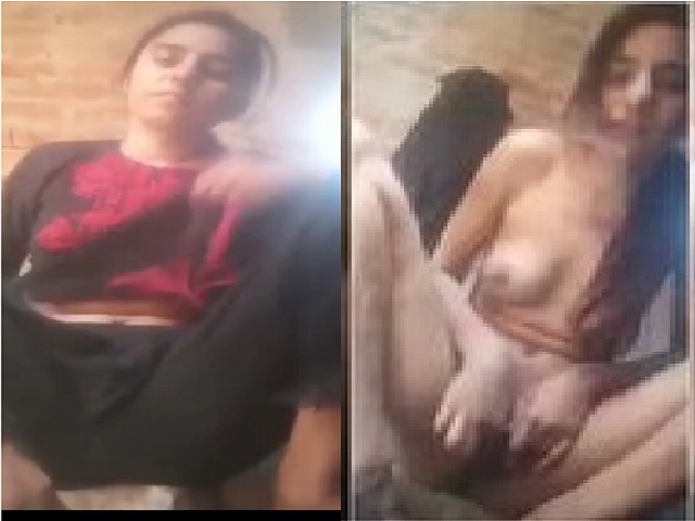 Paki village girl removing clothes nude