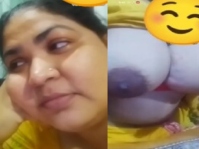 Punjabi MILF video call big boobs viral show