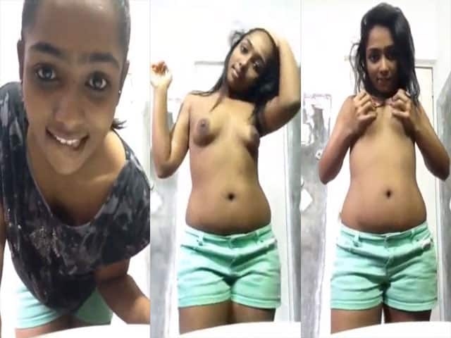SriLankan girl striptease video for her boyfriend