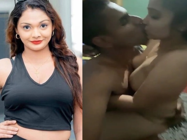 Srilankan model sex with boyfriend viral MMS