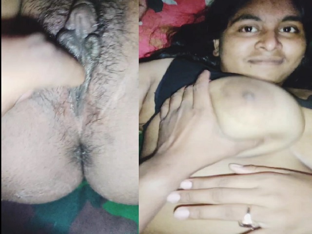 Super big boob Gf pussy fingering fucking MMS clip