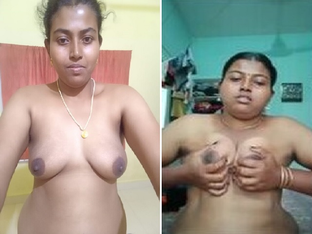 Tamil girl boobs show to lover in viral Tamil sex