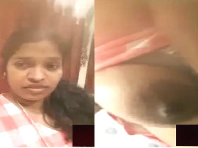 Tamil girl boobs showing video call sex chat