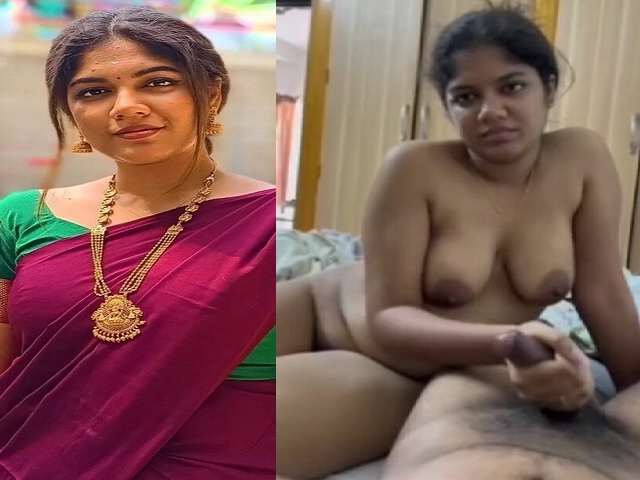 Tamil girl shakes dick and shows nude body viral sex