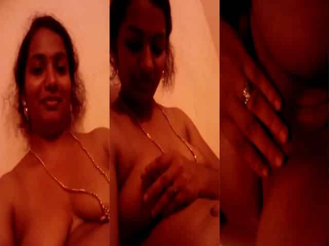 Tamil wife nude selfie video for her lover