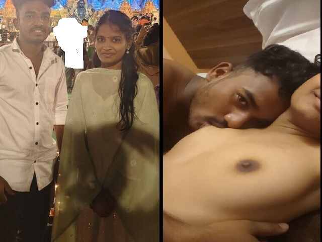 Telugu college lovers fucking and pussy licking viral MMS
