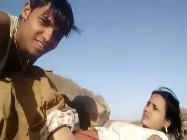 Village couple hidden cam outdoor sex video
