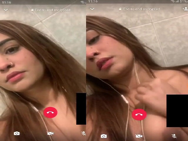 WhatsApp Indian girl nude video call viral show