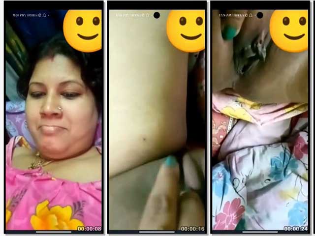 Adorable housewife fingering pussy tasing cum