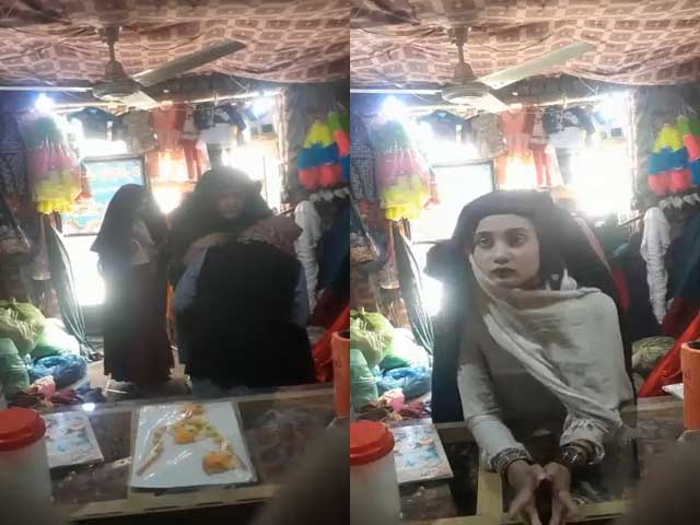 Beautiful Pakistani girls fucked by mature shop owner