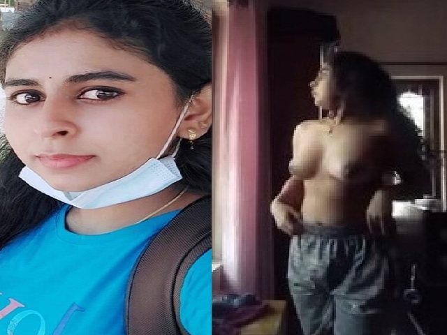 Beautiful eyes mallu girl topless video making