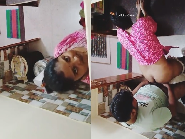 Bhabhi recording sex with devar in kitchen viral MMS