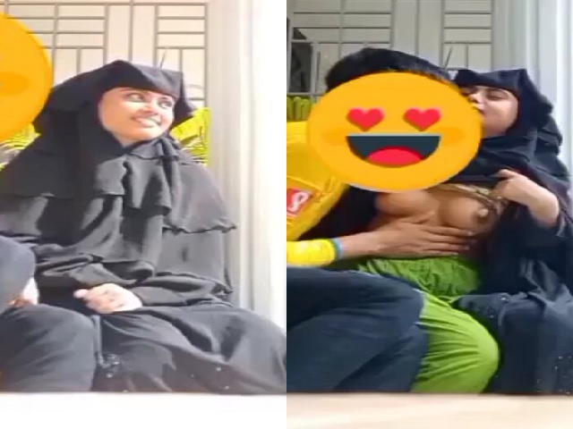Burka girl boob sucking by lover viral Bengali sex