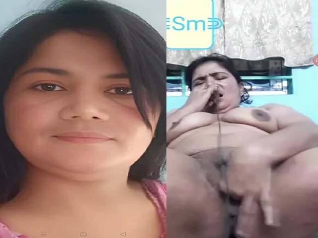 Chubby Bengali bhabhi fingering nude on video call