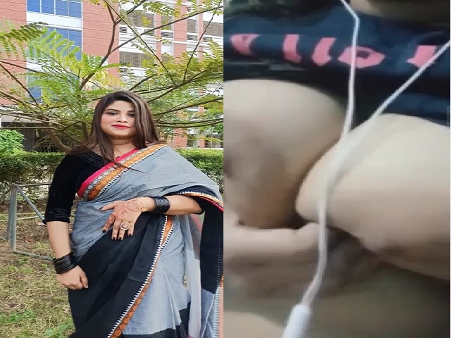 Chubby Bengali college teacher nude big boobs
