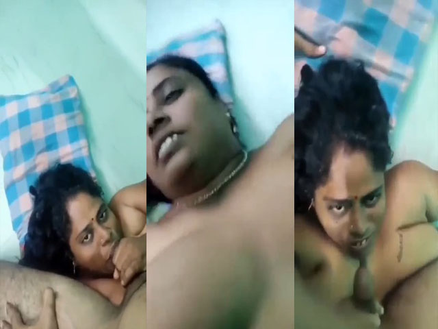 Chubby Bhabhi blowjob Desi XXX MMS