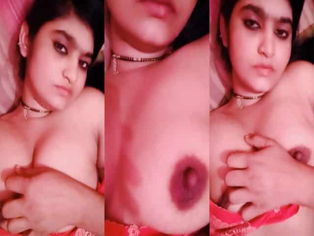 Chubby Indian nude MMS video